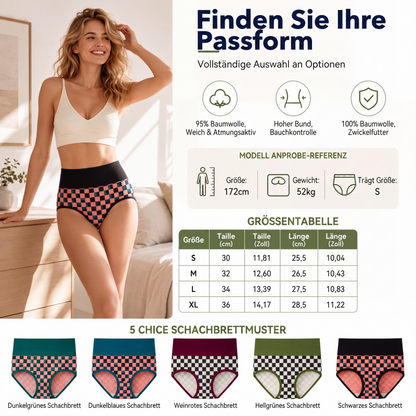 🌪️ Dieser Artikel fliegt raus – der Bestand schmilzt minütlich! Weiche, hoch taillierte dehnbare Damenunterhosen