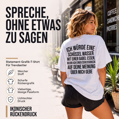 👕 T-Shirt mit witzigem, sarkastischem Slogan-Motiv – Lustiger Spruch, weiche Baumwolle & lässiger Schnitt | Perfekt für Alltag, Freizeit & gute Laune – Jetzt -50%!