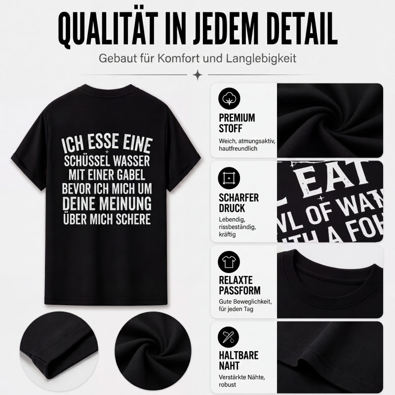 👕 T-Shirt mit witzigem, sarkastischem Slogan-Motiv – Lustiger Spruch, weiche Baumwolle & lässiger Schnitt | Perfekt für Alltag, Freizeit & gute Laune – Jetzt -50%!