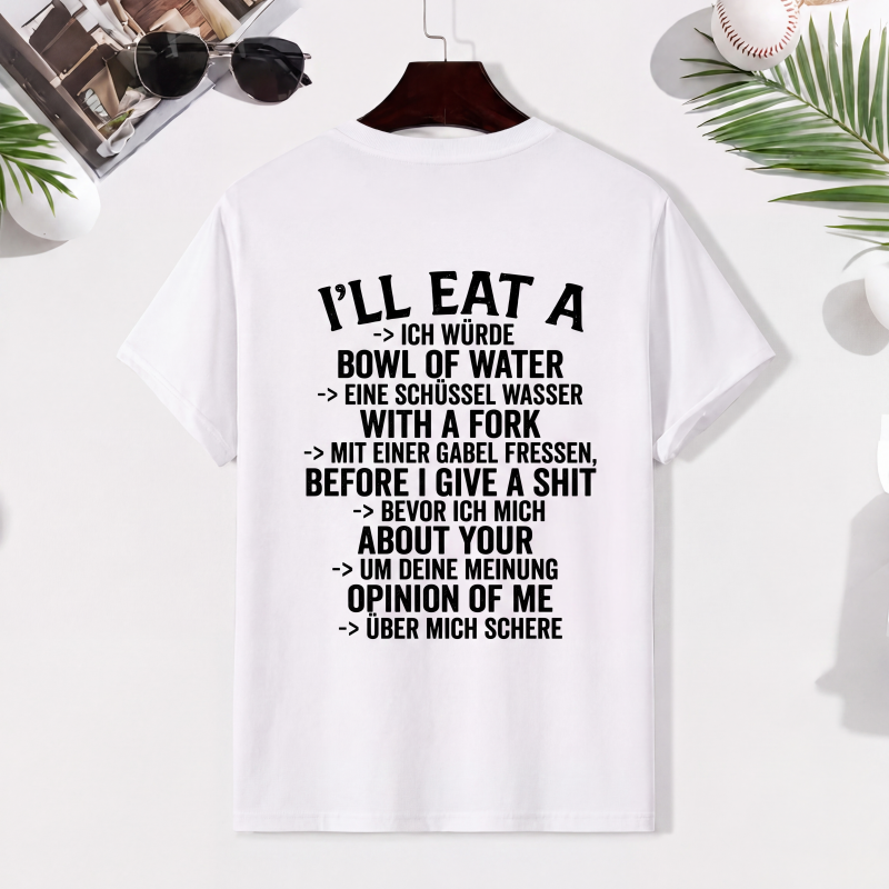 👕 T-Shirt mit witzigem, sarkastischem Slogan-Motiv – Lustiger Spruch, weiche Baumwolle & lässiger Schnitt | Perfekt für Alltag, Freizeit & gute Laune – Jetzt -50%!
