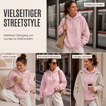 🐆 Damen Hoodie mit Leopardenmuster – Wildes Design, weicher Stoff & lässiger Schnitt | Perfekt für Alltag, Freizeit & coole Auftritte – Jetzt -50%!