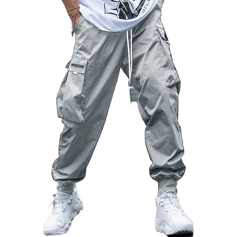 📢📢50%Rabatt!!!🎉✨Herren lässige lockere Vintage-Jogger-Hose mit aufgesetzten Taschen