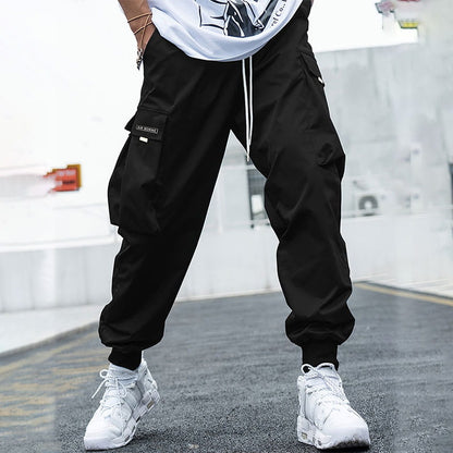 📢📢50%Rabatt!!!🎉✨Herren lässige lockere Vintage-Jogger-Hose mit aufgesetzten Taschen