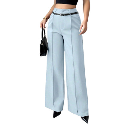 🌊 Der angesagteste Look diesen Sommer – zum halben Preis mitnehmen！Elegante hochtaillierte Anzughosen für Damen