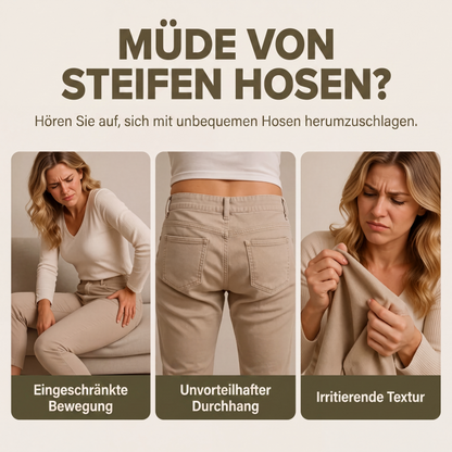 📢📢50%Rabatt!!!🎉✨Schicke, dehnbare Slim-Fit-Jeans für Damen