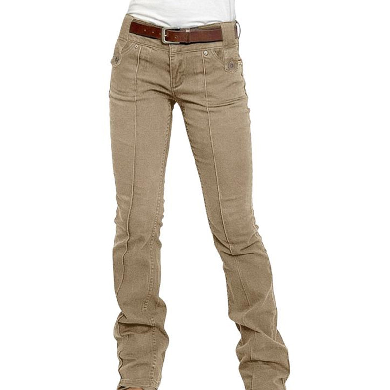 📢📢50%Rabatt!!!🎉✨Schicke, dehnbare Slim-Fit-Jeans für Damen