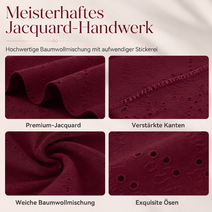 👚 Atmungsaktives Jacquard-Oberteil mit V-Ausschnitt – Edles Muster, leichter Stoff & feminine Silhouette | Perfekt für Alltag, Büro & warme Tage – Jetzt -50%!