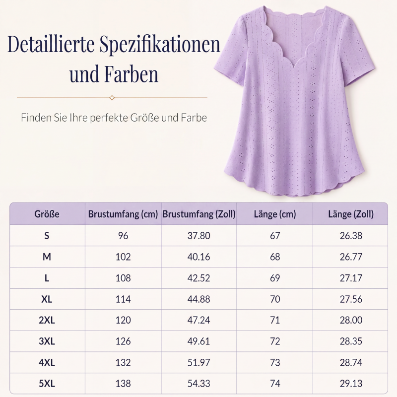 👚 Atmungsaktives Jacquard-Oberteil mit V-Ausschnitt – Edles Muster, leichter Stoff & feminine Silhouette | Perfekt für Alltag, Büro & warme Tage – Jetzt -50%!