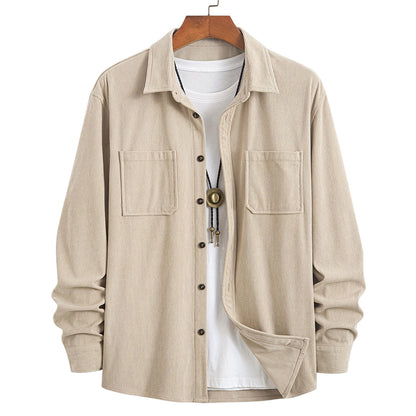 🎯 50%-Schnäppchen! Herren-Casual-Cordhemdjacke