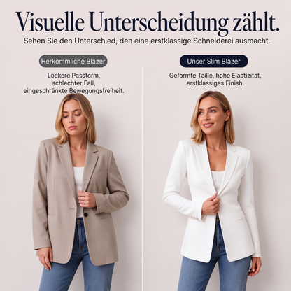 📢📢50%Rabatt!!!🎉✨Damen-Blazer mit V-Ausschnitt und einem Knopf