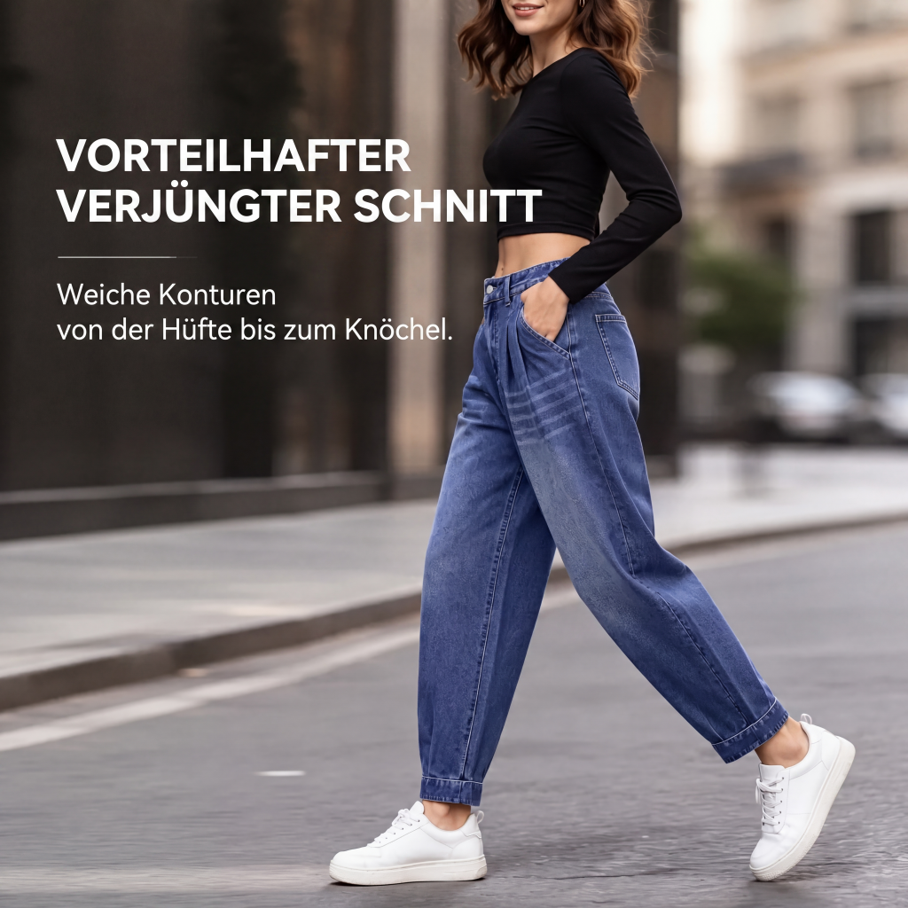 🏃‍♀️ Es wird im Akkord weggeschnappt – zögern Sie nicht! Hochtaillierte Harem-Jeans für Damen