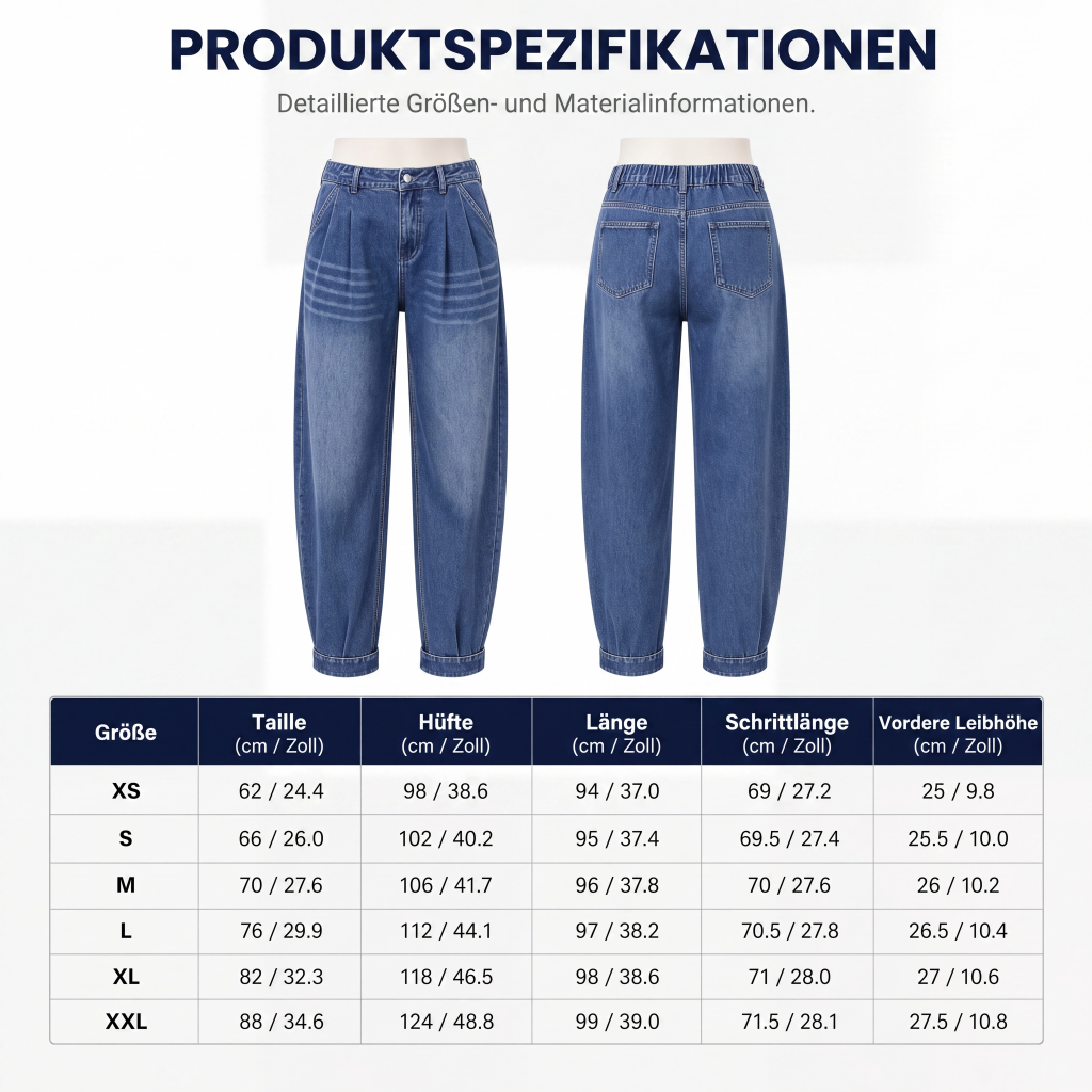🏃‍♀️ Es wird im Akkord weggeschnappt – zögern Sie nicht! Hochtaillierte Harem-Jeans für Damen