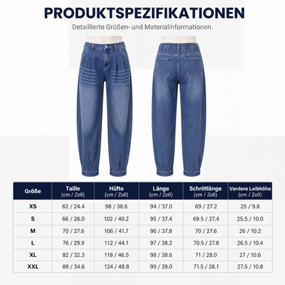 🏃‍♀️ Es wird im Akkord weggeschnappt – zögern Sie nicht! Hochtaillierte Harem-Jeans für Damen