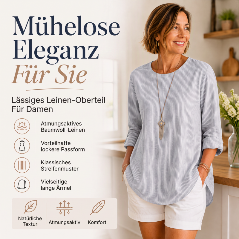 👕 Lässiges Freizeit-Shirt – Hochwertige Qualität, feminine Passform & immer passend – Ein Must-have für deine Garderobe – Jetzt 50% Rabatt!