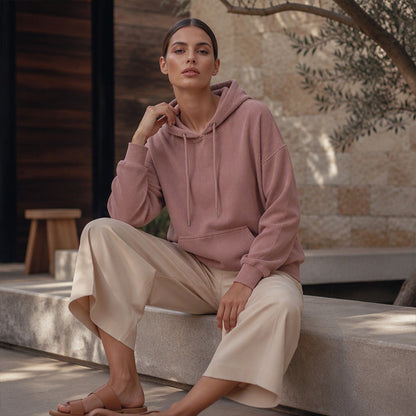 📢📢50%Rabatt!!!🎉✨Damen-Kapuzenpullover aus Cord mit Taschen