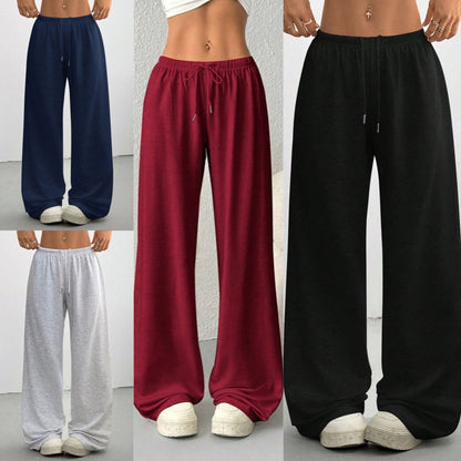 📢📢50%Rabatt!!!🎉✨Lässige Damen-Jogginghose mit weitem Bein und Kordelzug🔥Kauf 2 Artikel versandkostenfrei🔥
