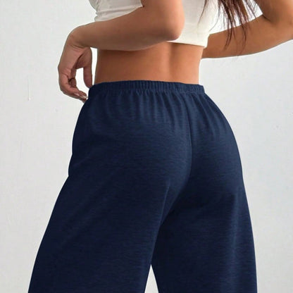 📢📢50%Rabatt!!!🎉✨Lässige Damen-Jogginghose mit weitem Bein und Kordelzug🔥Kauf 2 Artikel versandkostenfrei🔥