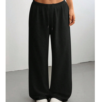 📢📢50%Rabatt!!!🎉✨Lässige Damen-Jogginghose mit weitem Bein und Kordelzug🔥Kauf 2 Artikel versandkostenfrei🔥