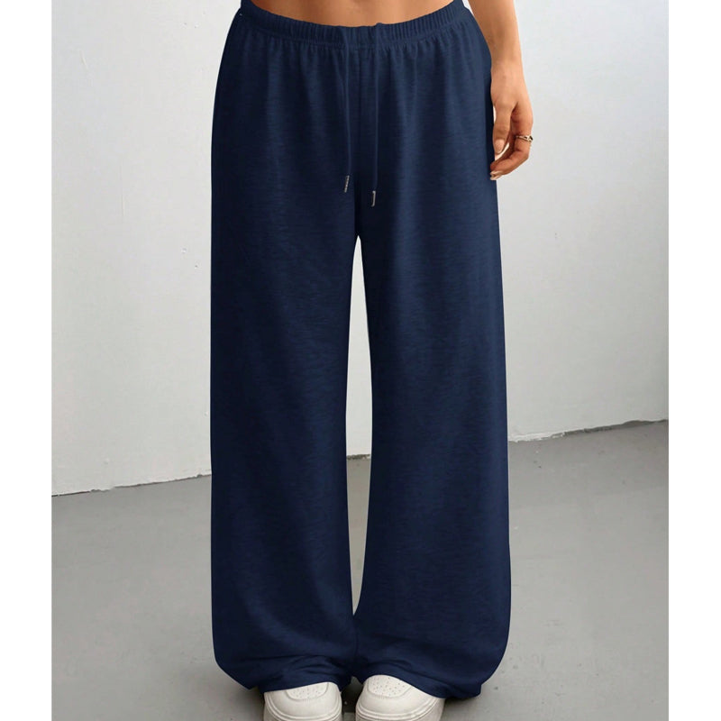 📢📢50%Rabatt!!!🎉✨Lässige Damen-Jogginghose mit weitem Bein und Kordelzug🔥Kauf 2 Artikel versandkostenfrei🔥