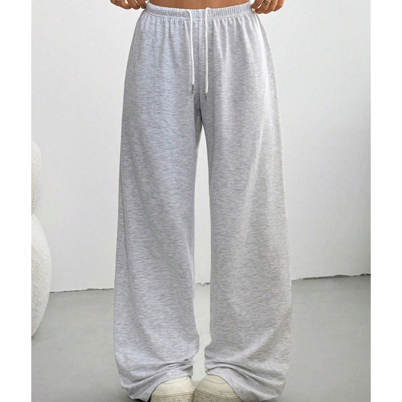 📢📢50%Rabatt!!!🎉✨Lässige Damen-Jogginghose mit weitem Bein und Kordelzug🔥Kauf 2 Artikel versandkostenfrei🔥