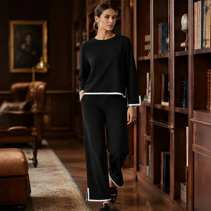 🌸 2-teiliges Freizeit-Set – Lockerer Schnitt, atmungsaktives Material & zeitloses Design – Ein Must-have für deine Garderobe – Jetzt 50% Rabatt!