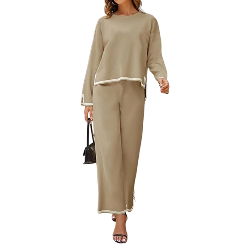 🌸 2-teiliges Freizeit-Set – Lockerer Schnitt, atmungsaktives Material & zeitloses Design – Ein Must-have für deine Garderobe – Jetzt 50% Rabatt!