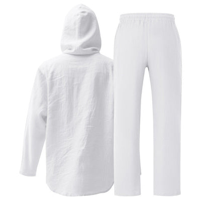 📢📢50%Rabatt!!!🎉🏆 Verkaufsschlager – jetzt halber Preis! Atmungsaktives Leinen-Strandoutfit für Herren