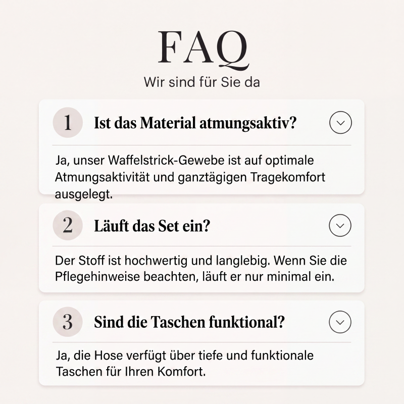 📢📢50%Rabatt!!!🎉✨Waffelstrick-Loungewear-Set für Damen