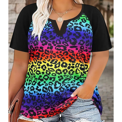 📢📢50%Rabatt!!!🎉✨Legeres Damen-T-Shirt mit V-Ausschnitt & kurzen Ärmeln