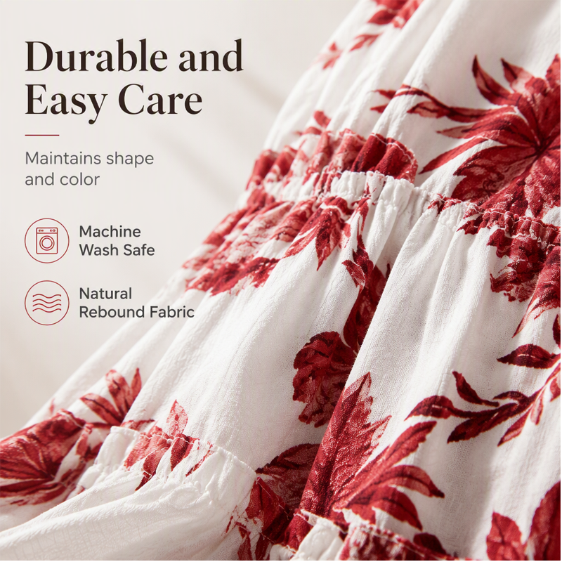 📣📣50%Rabatt!!!🎉✨Maxikleid mit Blumenprint – Leichter Stoff, bequemer Sitz & vielseitig kombinierbar – Ideal für Frühling, Sommer & entspannte Stunden versandfrei