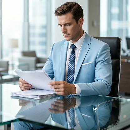 🔥Solange der Vorrat reicht 40 % Rabatt!🎉Zweiteiliges Business-Anzugset für Herren in Modern Fit