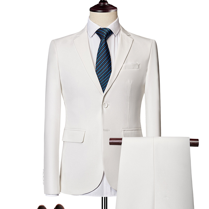 🔥Solange der Vorrat reicht 40 % Rabatt!🎉Zweiteiliges Business-Anzugset für Herren in Modern Fit