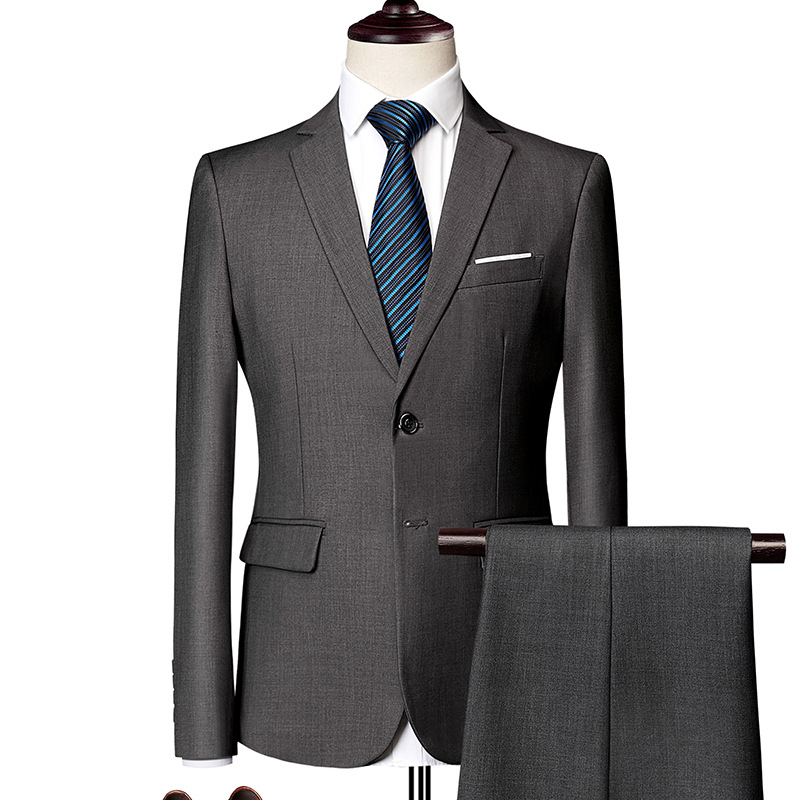 🔥Solange der Vorrat reicht 40 % Rabatt!🎉Zweiteiliges Business-Anzugset für Herren in Modern Fit