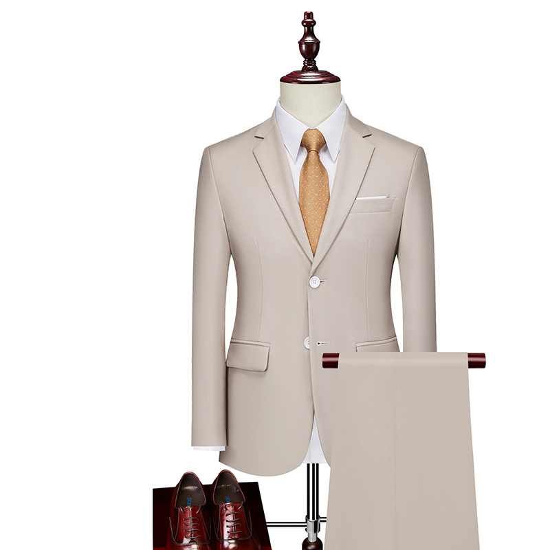 🔥Solange der Vorrat reicht 40 % Rabatt!🎉Zweiteiliges Business-Anzugset für Herren in Modern Fit
