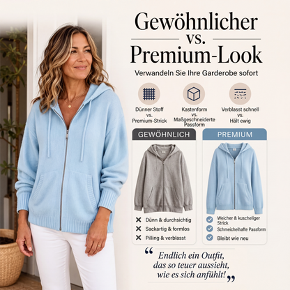 📢📢50%Rabatt!!!🎉✨Lockere Damen-Strickjacke mit Kapuze