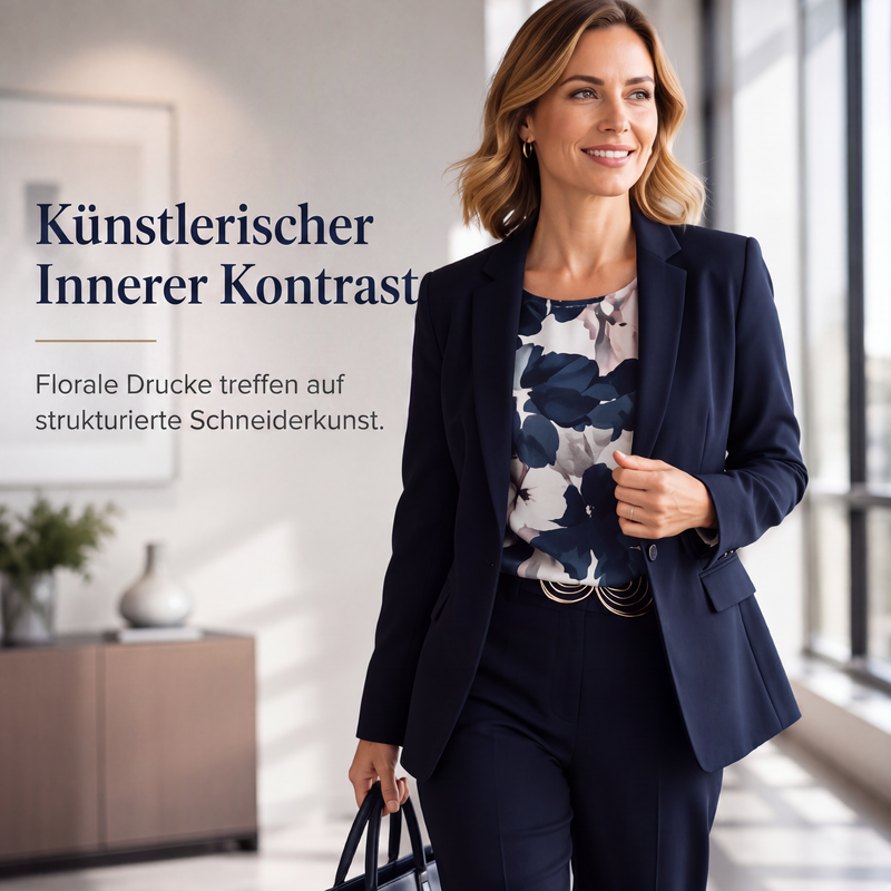 🏆 Verkaufsschlager – jetzt halber Preis! Damen 3-teiliges Anzug-Set: Blazer, Oberteil und Hose