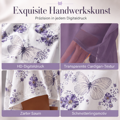 📢📢50%Rabatt!!!🎉✨Damen Boho-Blumenmaxikleid & Strandüberwurf-Set