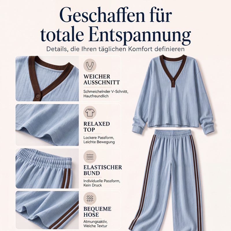 📢📢50%Rabatt!!!🎉✨Zweiteiler für Damen im Casual-Look