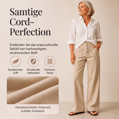 📢📢50%Rabatt!!!🎉✨Cord-Weitbeinhose für Damen – Weicher Cord, bequemer Schnitt & vielseitig kombinierbar – Perfekt für Alltag, Freizeit & kühle Tage