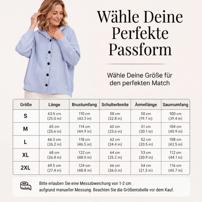 📢📢50%Rabatt!!!🎉✨Damen-Strickcardigan mit Kapuze – Kuscheliger Strick, lässiger Look & vielseitig kombinierbar – Perfekt für Alltag, Freizeit & gemütliche Stunden
