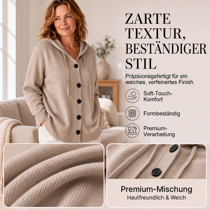 📢📢50%Rabatt!!!🎉✨Damen-Strickcardigan mit Kapuze – Kuscheliger Strick, lässiger Look & vielseitig kombinierbar – Perfekt für Alltag, Freizeit & gemütliche Stunden