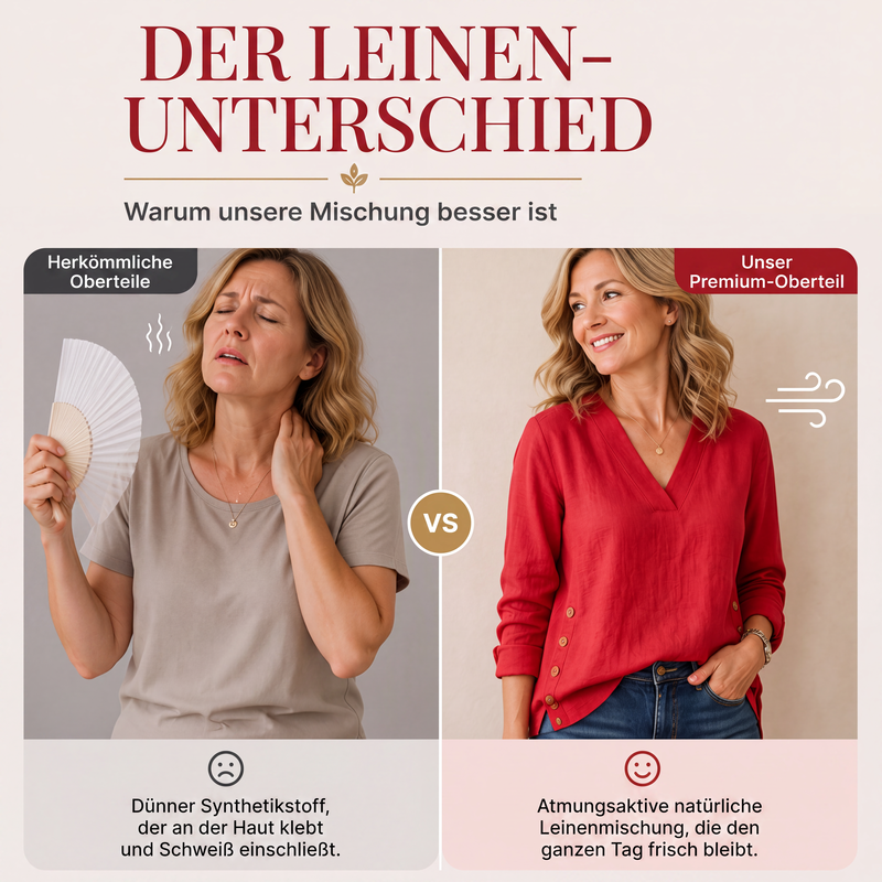 👥 Über 80.000 Käufer haben bereits zugeschlagen! Legeres V-Ausschnitt-Oberteil für Damen in lockerer Passform