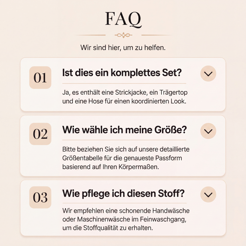 📢📢50%Rabatt!!!🎉✨Elegantes bedrucktes 3-teiliges Set für Damen