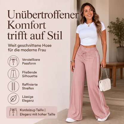 👖 50 % RABATT – Weite Damen-Hose mit Kordelzug | Lässiger Komfort trifft auf eleganten Alltagsstil ✨