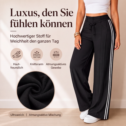 👖 50 % RABATT – Weite Damen-Hose mit Kordelzug | Lässiger Komfort trifft auf eleganten Alltagsstil ✨
