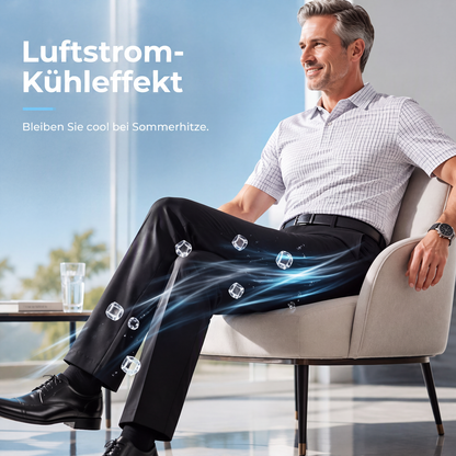 📢📢50%Rabatt!!!🎉✨Eisige Seide Freizeithosen für Herren