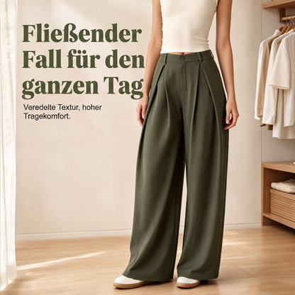 📢📢50%Rabatt!!!🎉✨Damen Plisseehosen mit weitem Bein