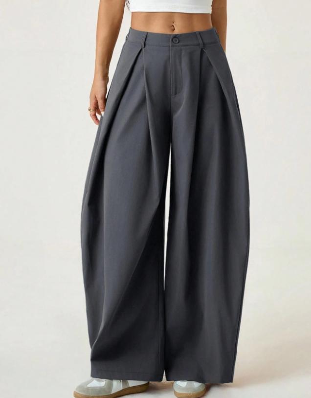 📢📢50%Rabatt!!!🎉✨Damen Plisseehosen mit weitem Bein