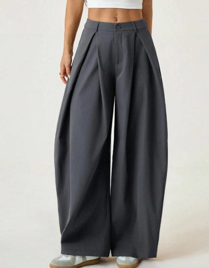 📢📢50%Rabatt!!!🎉✨Damen Plisseehosen mit weitem Bein