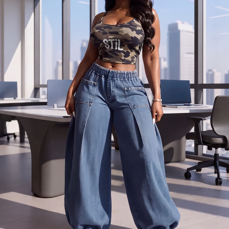 📢📢50%Rabatt!!!🎉✨Lockere Damen-Haremjeans